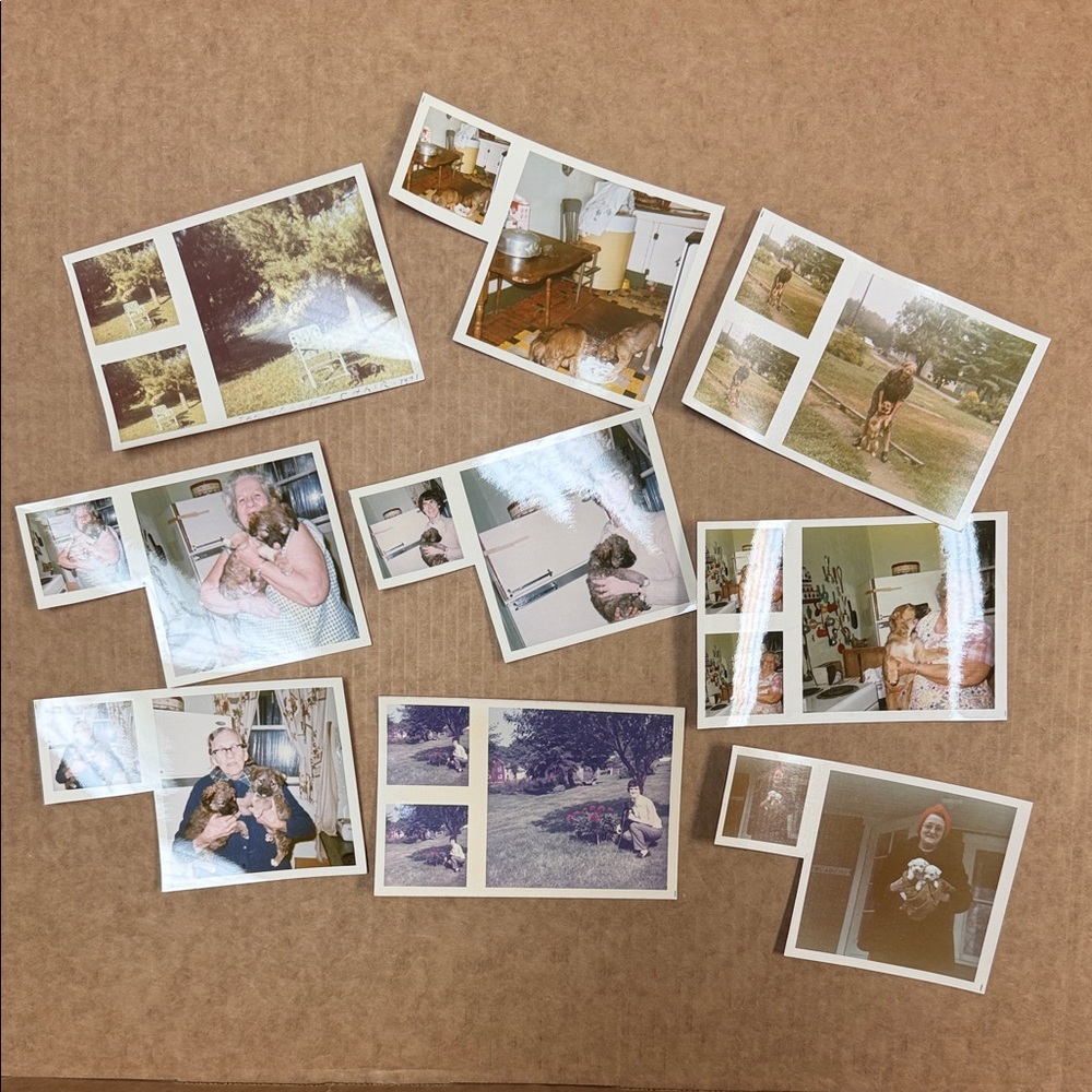 Vintage photographs for scrapbooking